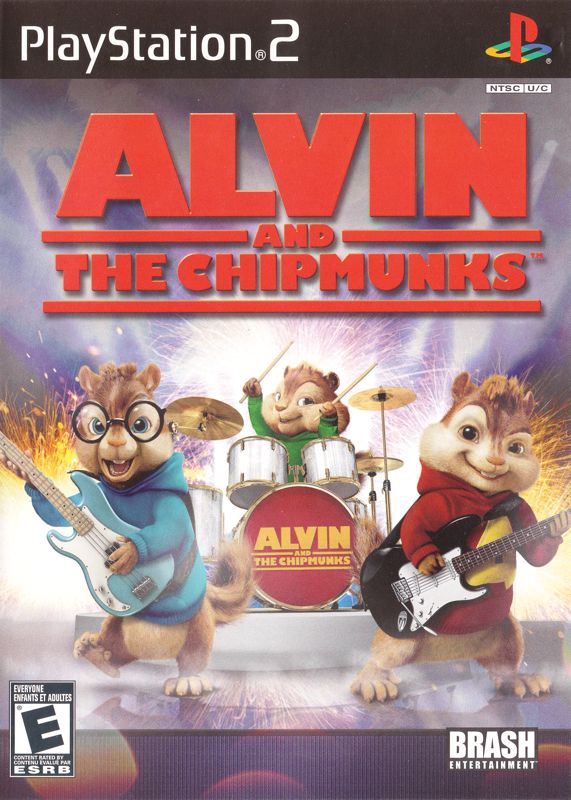 Alvin And The Chipmunks The Game box art for Wii
